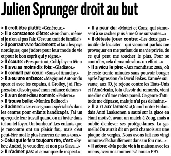 Julien Sprunger : joueur emblématique ou carrière ratée ?