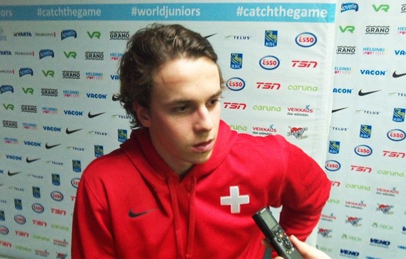 Denis Malgin et Pius Suter à l'interview