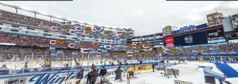 La Winter Classic en milliards de pixels