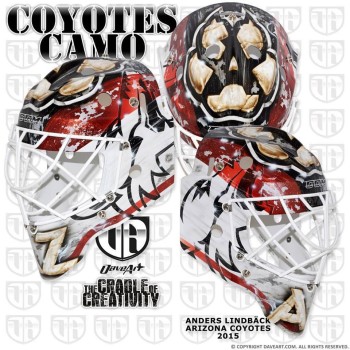 Le nouveau masque d'Anders Lindbäck