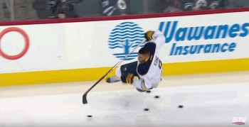 Un retour mouvementé pour Evander Kane devant ses anciens fans
