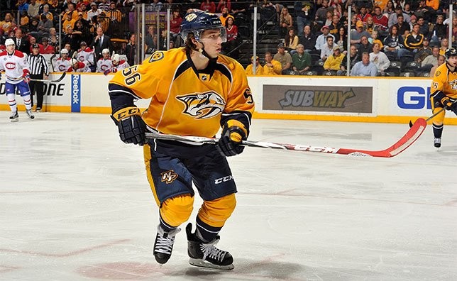 Les Predators rappellent Kevin Fiala