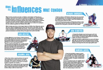 Les influences de Mike Condon