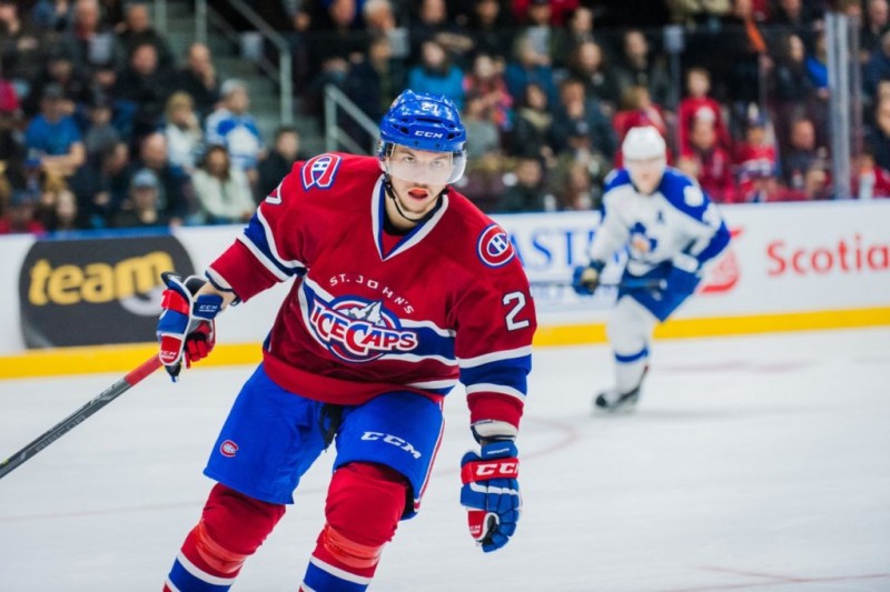 Sven Andrighetto offre la victoire aux Ice Caps