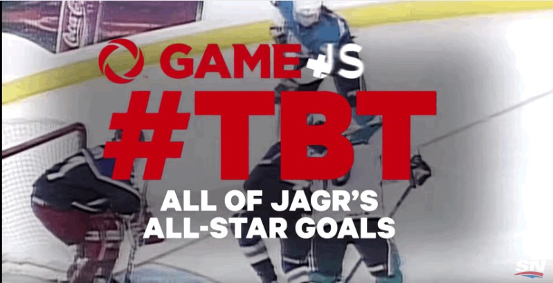 Tous les buts de Jaromir Jagr au All Star Game