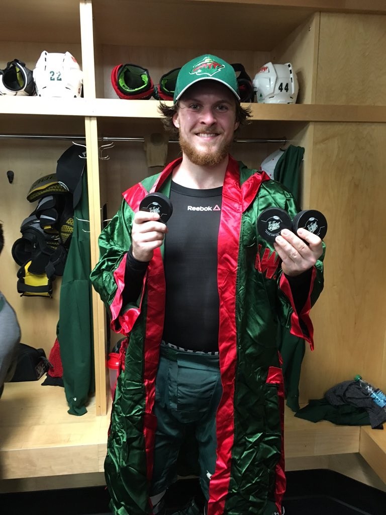 Christoph Bertschy scintillant après ses 3 buts