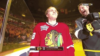 John Scott hilare du peu de popularité de Patrick Kane à Nashville
