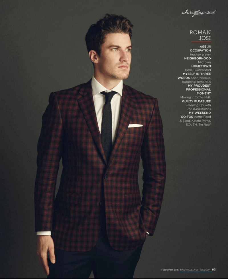 Roman Josi, célibataire le plus désirable de Nashville