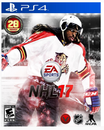 Premier aperçu de la cover de NHL 17