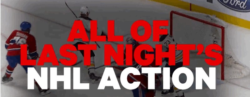 NHL : résumé vidéo des matchs de la nuit