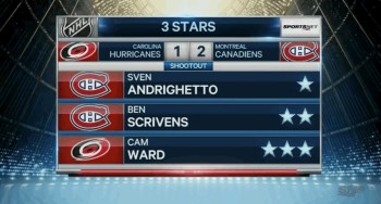 1ère étoile pour Sven Andrighetto qui offre la victoire au Canadien
