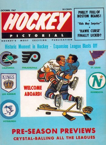 6 nouvelles équipes rejoignaient la NHL il y a 50 ans