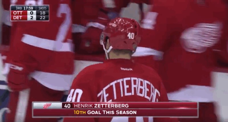 Zetterberg se moque déjà de Phaneuf