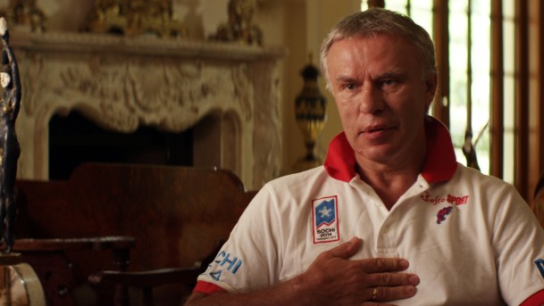 Slava Fetisov à l'interview