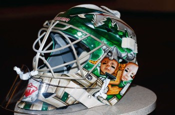 Le masque de Devan Dubnyk pour les Stadium Series