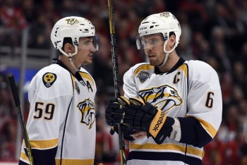 Shea Weber et Roman Josi sont toujours les piliers des Predators