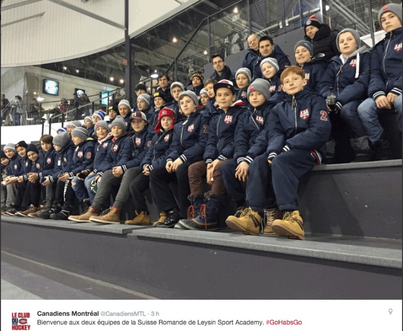 La Suisse romande représentée à l'entraînement matinal du Canadien
