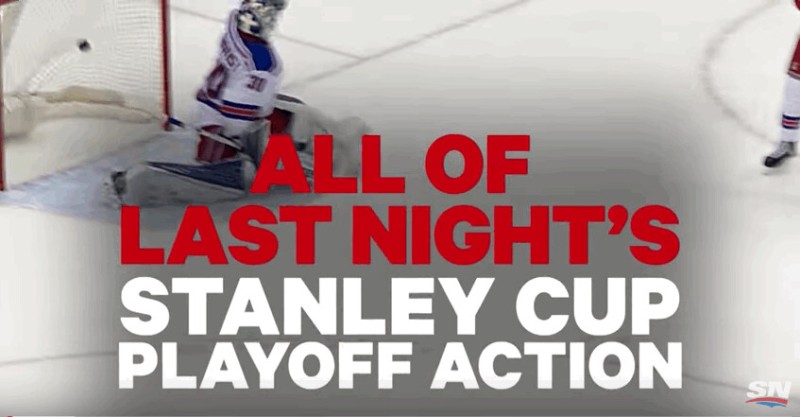 Résumé vidéo des matchs de la nuit en NHL