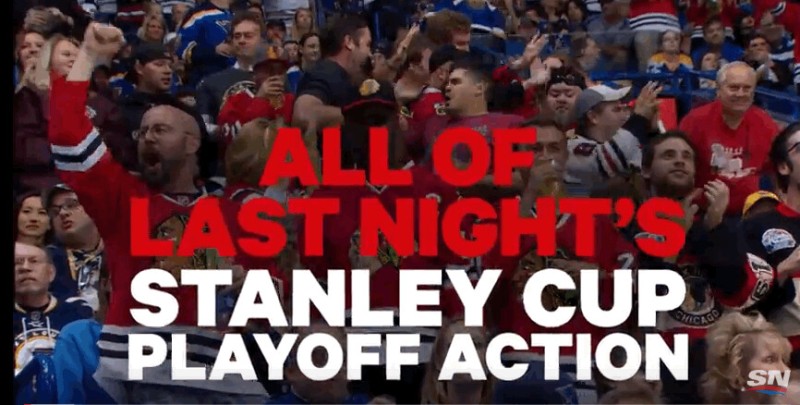 Résumé vidéo des matchs de la nuit en NHL