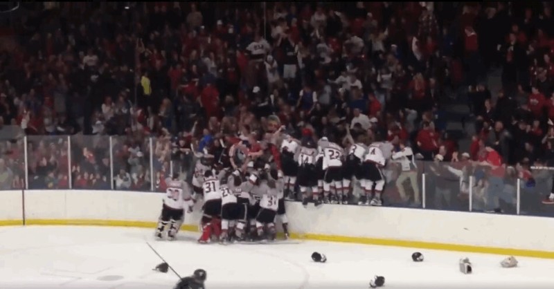 Un magnifique but et une ambiance de folie en championnat universitaire