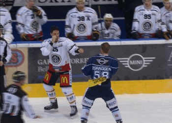 A revoir : le combat entre Maxim Lapierre et Jesse Zgraggen