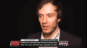 Les Top Scorers de LNA se remémorent leurs débuts de hockeyeur