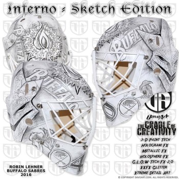 Le nouveau masque de Robin Lehner