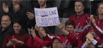 Bel hommage des Capitals pour le retour de Brooks Laich