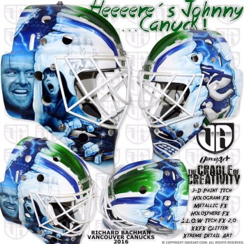 Un masque hommage à Stephen King pour Richard "Johnny " Bachman