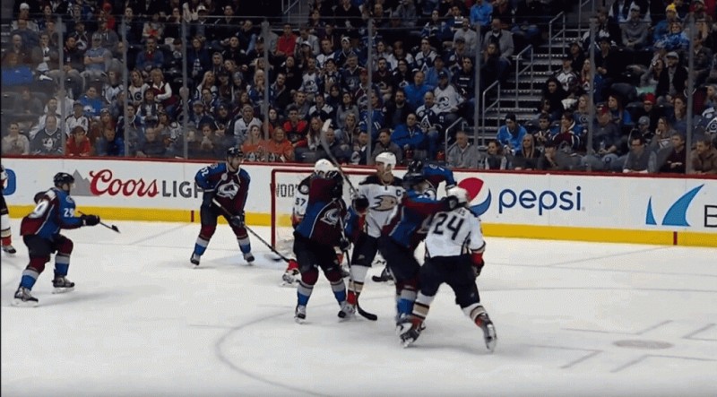 La petite pénalité sanctionnée, la dangereuse charge passe inaperçue