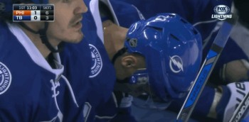 Un malheureux autogoal de J.T. Brown