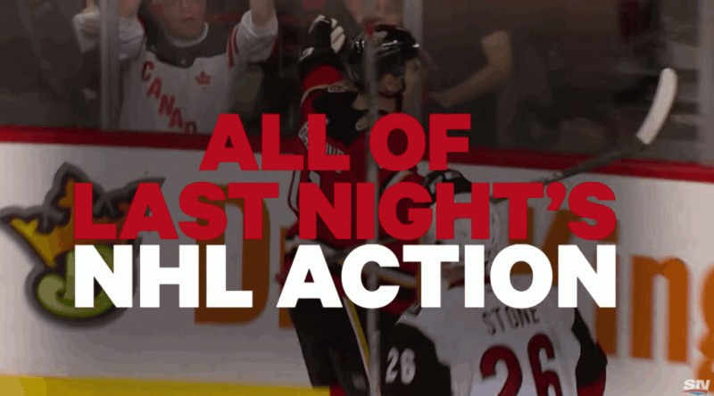 Résumé vidéo des matchs de la nuit en NHL