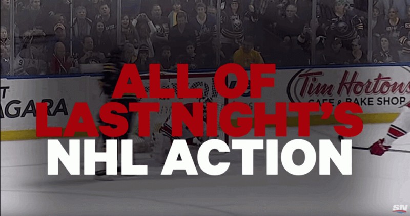 Résumé vidéo des matchs de la nuit en NHL