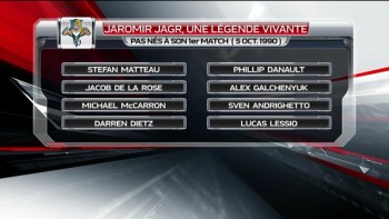 Joueurs du Canadien qui n'étaient pas nés au premier match de Jagr dans la NHL