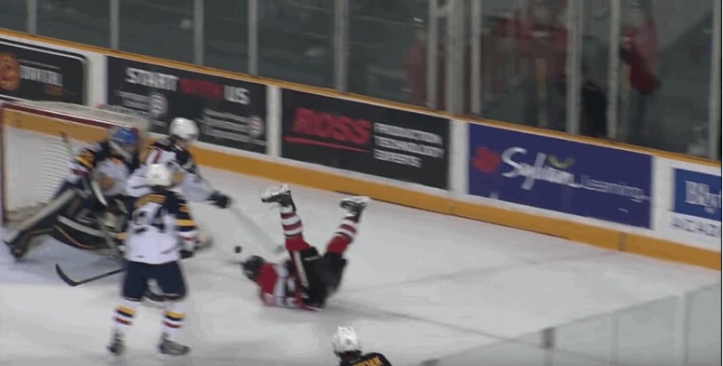 Un but renversant en OHL