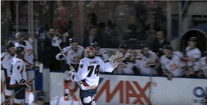 Un joli but d'un gardien de WHL