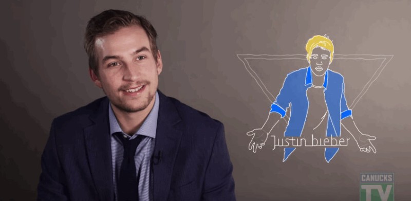 Sven Baertschi nous parle de Justin Bieber, des Beatles et d'Harry Potter