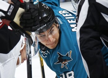 Timo Meier, toujours en tête des espoirs des Sharks