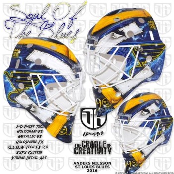 Le nouveau masque d'Anders Nilsson