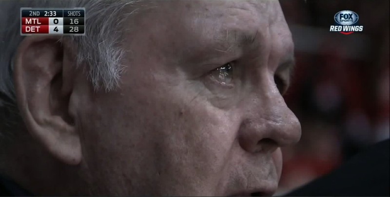 1er but en NHL pour Anthony Mantha sous l'oeil ému de son grand-père