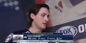 Dean Kukan et Roman Josi à l'interview