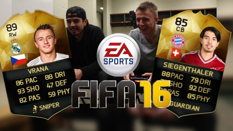 Jonas Siegenthaler défie Jakub Vrana à FIFA 16