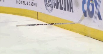 Petit souci de matériel pour Tobias Rieder