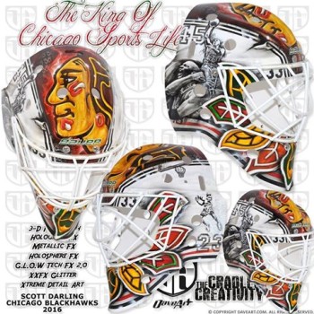 Le nouveau masque de Scott Darling
