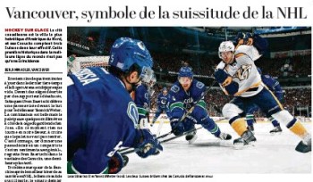 Vancouver, symbole de la «suissitude» de la NHL