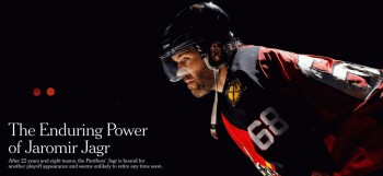 Superbe article du New-York Time sur Jaromir Jagr