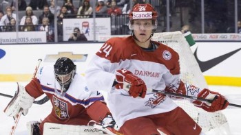 Lars Eller, Nikolaj Ehlers et Jannik Hansen aux Championnats du Monde
