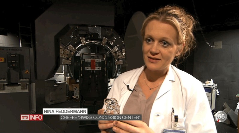 Reportage sur le traitement des commotions cérébrales en Suisse
