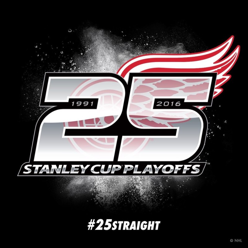 Une 25ème présence consécutive en séries pour les Red Wings