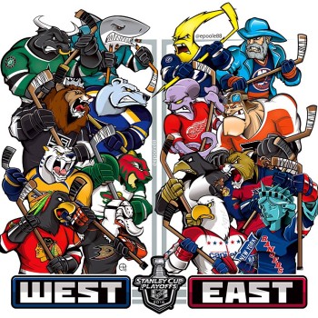 Les séries de NHL en version cartoon
